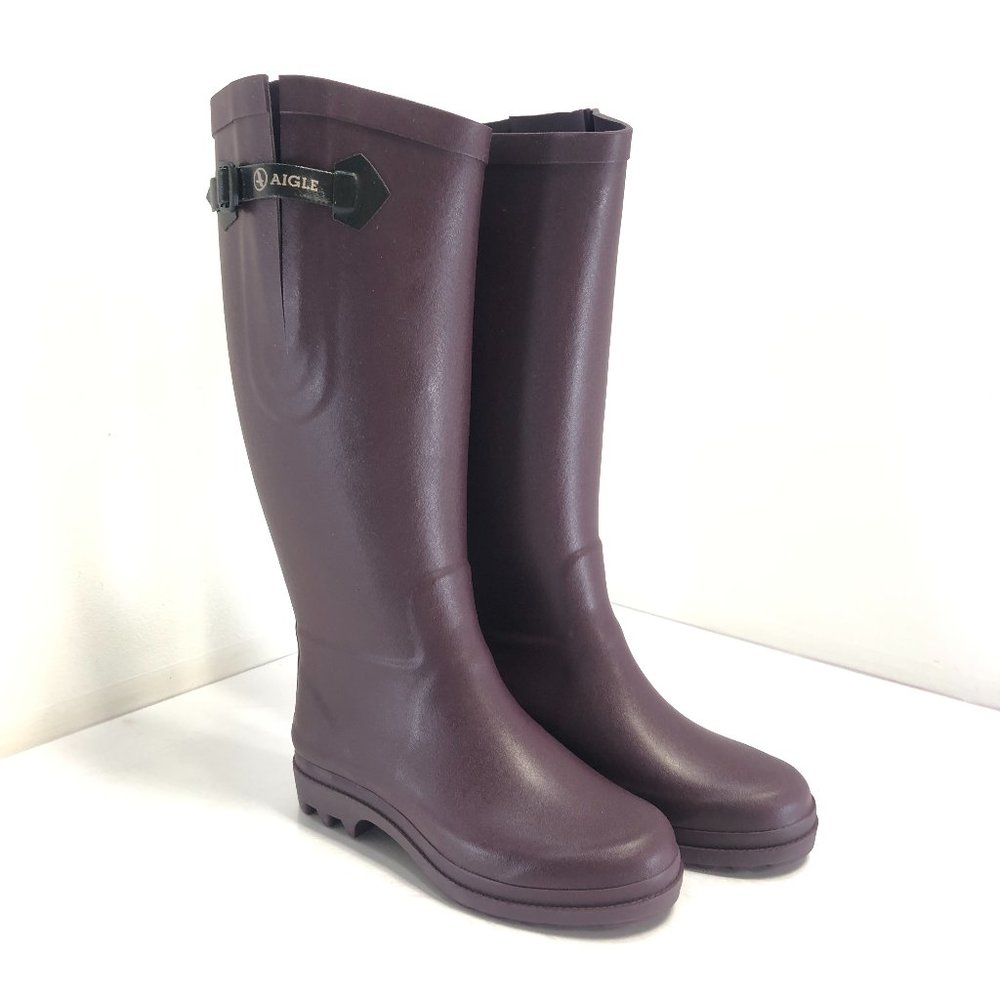 NWT Aigle "Aigletine" in Aubergine
